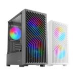 Mars Gaming MC-VORTEX Minitorre ultracompatta - 3 ventole da 120 mm FRGB - Supporto MicroATX/Mini-ITX - Doppia camera - 7 slot di espansione - Colore nero - immagine 4