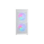 Mars Gaming MC-VORTEX Minitorre ultracompatta - 3 ventole da 120 mm FRGB - Supporto MicroATX/Mini-ITX - Doppia camera - 7 slot di espansione - Colore bianco - immagine 2