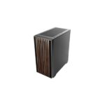 Mars Gaming MC-WOOD Case Tower ATX - Ventola FDB da 120 mm - Pannello in vetro temperato - Supporta raffreddamento a liquido fino a 360 mm - 7 slot di espansione - Finitura in legno - Colore nero - immagine 2