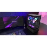 Mars Gaming MC-XO Case Tower ATX - Ventola posteriore FRGB da 120 mm - Raffreddamento Sidecool - Doppia camera - 7 slot di espansione - 487x214x350 mm - Colore nero - immagine 5