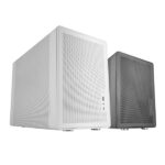 Mars Gaming MC-XPRO Minitorre ultracompatta - Supporto MicroATX/Mini-ITX - Griglia di raffreddamento a 360° - Ventola posteriore da 120 mm - 4 slot di espansione - 392 x 196 x 289 mm - Colore bianco - immagine 2