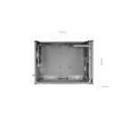 Mars Gaming MC-XPS Minitorre ultracompatta - Ventola posteriore FRGB da 120 mm - Supporto MicroATX/Mini-ITX - Griglia di raffreddamento - Finestra laterale in vetro temperato - 392 x 196 x 289 mm - Colore nero - immagine 5