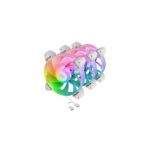 Mars Gaming MF-3AR Confezione da 3 ventole da 120 mm FDB - Illuminazione ARGB a 360º - Pale invertite - Silenziose 14 dB - Colore bianco - immagine 4