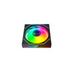Mars Gaming MF-3DPROKIT Confezione da 3 ventole da 120 mm - Illuminazione ARGB Infinity Mirror 360º - Silenziosa 12dB - Telecomando e hub ARGB - Colore nero - immagine 4