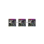 Mars Gaming MF-LINKFINITYKIT2R Confezione da 3 ventole da 120 mm - Illuminazione ARGB Infinity Mirror - Silenziosa 12 dB - Modulare Linkfinity Magnetico - Colore nero - immagine 5