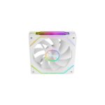 Mars Gaming MF-LINKFINITYKIT2R Confezione da 3 ventole da 120 mm - Illuminazione ARGB Infinity Mirror - Silenziosa 12 dB - Linkfinity Magnetico modulare - Colore bianco - immagine 3