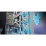 Mars Gaming MF-LINKFINITYKIT2 Confezione da 3 ventole da 120 mm - Illuminazione ARGB Infinity Mirror - Silenziosa 12 dB - Modulare Linkfinity Magnetico - Colore bianco - immagine 5