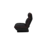 Mars Gaming MGC-THRONE Divano da gioco in schiuma ad alta densità - Base con rotazione a 360º - Schienale e poggiatesta regolabili - Pieghevole - Tessuto traspirante - Colore nero e rosso - immagine 5