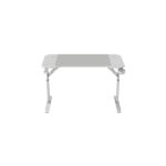 Mars Gaming MGD-ERGO120 Tavolo da gaming - Altezza regolabile con 3 posizioni - Supporti per cuffie e bevande - Tappetino XXL - Struttura in acciaio - 120x60x1,5 cm - Finitura in fibra di carbonio - Colore bianco - immagine 4