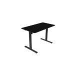 Mars Gaming MGD-ERGOPRO Tavolo da gioco motorizzato - Altezza regolabile fino a 118 cm - Supporti per cuffie e bevande - Gestione dei cavi - Struttura in acciaio - 110x60x1,5 cm - Finitura in fibra di carbonio - Colore nero - immagine 4