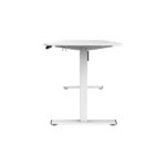 Mars Gaming MGD-ERGOPRO160 Tavolo da gioco motorizzato - Altezza regolabile fino a 118 cm - Supporti per cuffie e bevande - Gestione dei cavi - Struttura in acciaio - 160x60x1,5 cm - Finitura in fibra di carbonio - Colore bianco - immagine 3