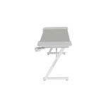 Mars Gaming MGD-X120 Tavolo da gaming - Supporti per cuffie e bevande - Tappetino XXL - Struttura in acciaio - 120x60x1,5 cm - Finitura in fibra di carbonio - Colore bianco - immagine 3