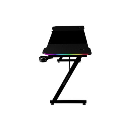 5 cm - Finitura in fibra di carbonio - Colore nero