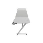 Mars Gaming MGD-X160 Tavolo da gaming - Supporti per cuffie e bevande - Tappetino XXL - Struttura in acciaio - 160x60x1,5 cm - Finitura in fibra di carbonio - Colore bianco - immagine 3