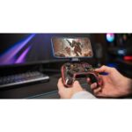Mars Gaming MGP-BT2 Gamepad Bluetooth multipiattaforma - Vibrazione tattile - Adattatore universale per smartphone - Funzione Turbo - Illuminazione RGB - Colore nero - immagine 5