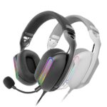 Mars Gaming MH-PRO Cuffie da gioco - Cavo da 180 cm - Cuscinetti traspiranti Air - Controlli integrati - Microfono integrato - Illuminazione ARGB - 76x200x187 mm - Colore nero - immagine 2
