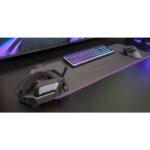 Mars Gaming MH-STRIKE Cuffie da gioco - Cavo da 190 cm - Cuscinetti traspiranti Air - Controlli integrati - Microfono pieghevole - Illuminazione FRGB - 85 x 195 x 210 mm - Colore nero - immagine 4