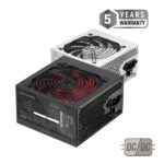 Mars Gaming MPIII550P Alimentatore ATX da 550 W - Ventola da 12 cm - Silenzioso con tecnologia AI-RPM - 14 dB - Colore nero - immagine 3