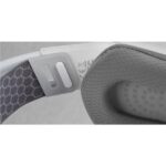 Mars Gaming MH-STRIKE Cuffie da gioco - Cavo da 190 cm - Cuscinetti traspiranti Air - Controlli integrati - Microfono pieghevole - Illuminazione FRGB - 85 x 195 x 210 mm - Colore bianco - immagine 5