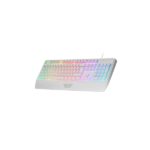 Mars Gaming MK124 Tastiera completa ibrida H-Mech - Poggiapollici integrato - Disposizione francese AZERTY FR - Illuminazione FRGB - 450x181x36mm - Colore nero - immagine 5