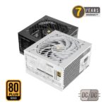 Mars Gaming MPB1000SI Alimentatore ATX da 1000 W - 80 Plus Gold - Ventola da 12 cm - 14 dB - 150 x 145 x 85 mm - Colore bianco - immagine 3