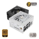 Mars Gaming MPB1000SIM Alimentatore ATX da 1000 W - 80 Plus Gold - Modulare - Compatibile con ATX 3.1 e PCIe 5.1 - 150 x 160 x 85 mm - Colore bianco - immagine 2