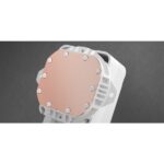 Mars Gaming ML-VISION240 Kit di raffreddamento a liquido - Potenza 500 W - Illuminazione ARGB - Pompa Opti-Chamber - Display LCD - Colore bianco - immagine 2