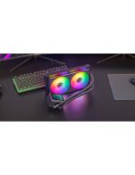 Mars Gaming ML-VISIONII240 Kit di raffreddamento a liquido - Potenza 500W - Display IPS 2,8" - Illuminazione ARGB - Pompa Opti-Chamber - Colore nero - immagine 4