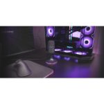 Mars Gaming MMIC-CX Microfono da gioco - Cancellazione del rumore ENC - USB Plug and Play - Condensatore cardioide professionale - Inclinazione regolabile - Illuminazione ARGB tattile - 90x90x165mm - Colore nero - immagine 4