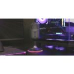 Mars Gaming MMIC-CX Microfono da gioco - Cancellazione del rumore ENC - USB Plug and Play - Condensatore cardioide professionale - Inclinazione regolabile - Illuminazione ARGB tattile - 90x90x165mm - Colore nero - immagine 5
