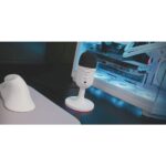 Mars Gaming MMIC-CX Microfono da gioco - Cancellazione del rumore ENC - USB Plug and Play - Condensatore cardioide professionale - Inclinazione regolabile - Illuminazione ARGB tattile - 90x90x165mm - Colore bianco - immagine 3