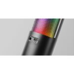 Mars Gaming MMIC-SC Microfono da gioco - Braccio meccanico omnidirezionale - Filtro anti-pop in rete metallica - Illuminazione ARGB tattile - Diagramma polare cardioide - 141x52x80mm - Colore bianco - immagine 2