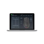 Mars Gaming MM-T3 Mouse wireless ultraleggero - 14400 dpi - Bluetooth 5.0 - RF 2,4 GHz - Interruttori HUANO - Base con luci RGB - 7 pulsanti configurabili - 118x64x40 mm - Colore nero - immagine 3