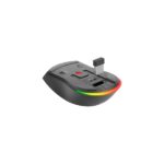 Mars Gaming MM-T3 Mouse wireless ultraleggero - 14400 dpi - Bluetooth 5.0 - RF 2,4 GHz - Interruttori HUANO - Base con luci RGB - 7 pulsanti configurabili - 118x64x40 mm - Colore nero - immagine 4