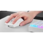 4 GHz - Interruttori HUANO - Base con luci RGB - 7 pulsanti configurabili - 118x64x40 mm - Colore bianco