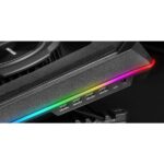 Mars Gaming MNBC-ULTRA Supporto da tavolo per laptop fino a 18" - Ventola da 140 mm - Illuminazione RGB - Regolabile in 5 posizioni - Hub con 4xUSB-A - 420x340x55 mm - Colore nero - immagine 2