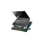 Mars Gaming MNBC-ULTRA Supporto da tavolo per laptop fino a 18" - Ventola da 140 mm - Illuminazione RGB - Regolabile in 5 posizioni - Hub con 4xUSB-A - 420x340x55 mm - Colore nero - immagine 3