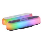 Mars Gaming MSB-ORB Altoparlante Bluetooth da 20 W - Luci RGB a 360 gradi - Batteria da 2400 mAh - Controllo del volume - Portata fino a 10 m - Colore nero - immagine 2