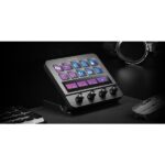 Mars Gaming MSD-PRO Dispositivo di controllo per trasmissioni/streaming, lavoro, gaming - 10 tasti LCD - 4 manopole personalizzabili - Software personalizzabile - 137x124x50 mm - Colore nero - immagine 5