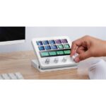 Mars Gaming MSD-PRO Dispositivo di controllo per trasmissioni/streaming, lavoro, gaming - 10 tasti LCD - 4 selettori personalizzabili - Software personalizzabile - 137x124x50 mm - Colore bianco - immagine 4