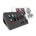 gaming - 6 tasti LCD e 3 pulsanti - 3 rotelle multifunzionali - Software personalizzabile - 132x81x61 mm - Colore nero