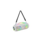 Mars Gaming MS-PULSE Altoparlante Bluetooth da 50 W - Luci RGB - Batteria da 5000 mAh - Microfono integrato - Colore bianco - immagine 2
