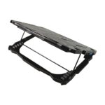 Unykach Candy C500 Base di raffreddamento - 5 ventole LED blu - Altezza regolabile in 5 posizioni - Struttura resistente - 2 porte USB - Colore nero - immagine 4