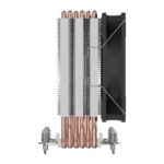 Unykach Unycool H60 Dissipatore CPU - Multisocket universale - Ventola da 120 mm - Colore nero - immagine 4