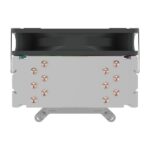 Unykach Unycool H60 ARGB Dissipatore CPU - Multisocket universale - Ventola 120 mm - Colore nero - immagine 3