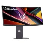 Monitor LG UltraGear 34" Curvo 1500R VA UltraWide QHD 160Hz HDR10 FreeSync Premium - Risposta 1ms - Altoparlanti - Regolabile in altezza, ruotabile e inclinabile - 21:9 - HDMI - VESA 100x100mm - immagine 3