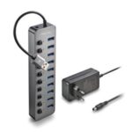 NGS IHUB10  Hub USB 3.0 - 10 porte USB 3.0 con interruttori - Fino a 5 Gbps - immagine 4