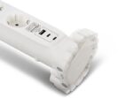 Salicru Regleta SPS SAFE 5S+ Protezioni elettriche attive di ultima generazione - 5 prese Schuko - 1xUSB-A, 2xUSB-C - Colore bianco - immagine 3