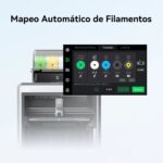 Creality CFS Sistema di gestione dei filamenti - Capacità per 4 rotoli - Conservazione dei filamenti a prova di umidità - Rilevamento automatico dell'esaurimento - immagine 3