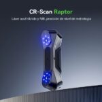 Creality CR-Scan Raptor 60fps Scanner 3D - 7 linee laser blu parallele - Velocità fino a 60fps - Precisione fino a 0,02 mm - Oggetti tra 0,2 mm e 2000 mm - Scansione a colori a 24 bit - immagine 5